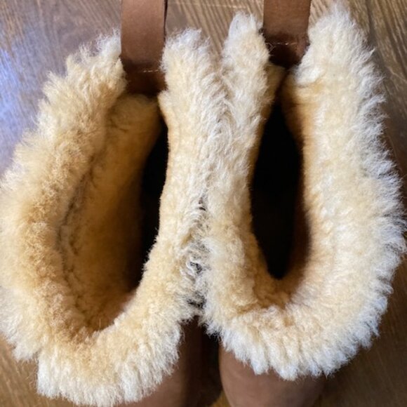 Sandgrens 40 8.5 shearling clogs boots like No. 6 - Picture 5 of 6